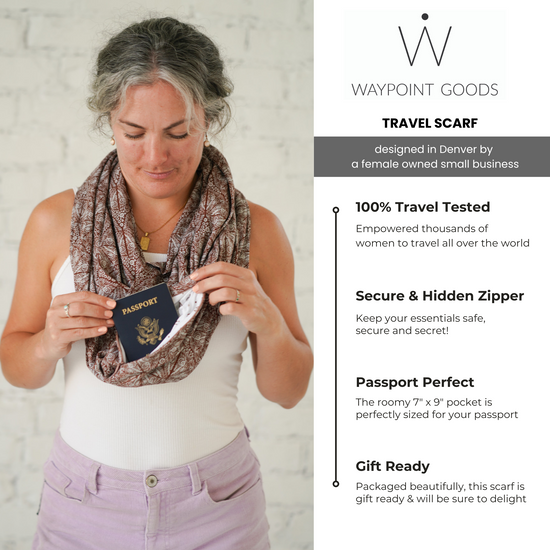 Load image into Gallery viewer, SIENNA // Travel Scarf
