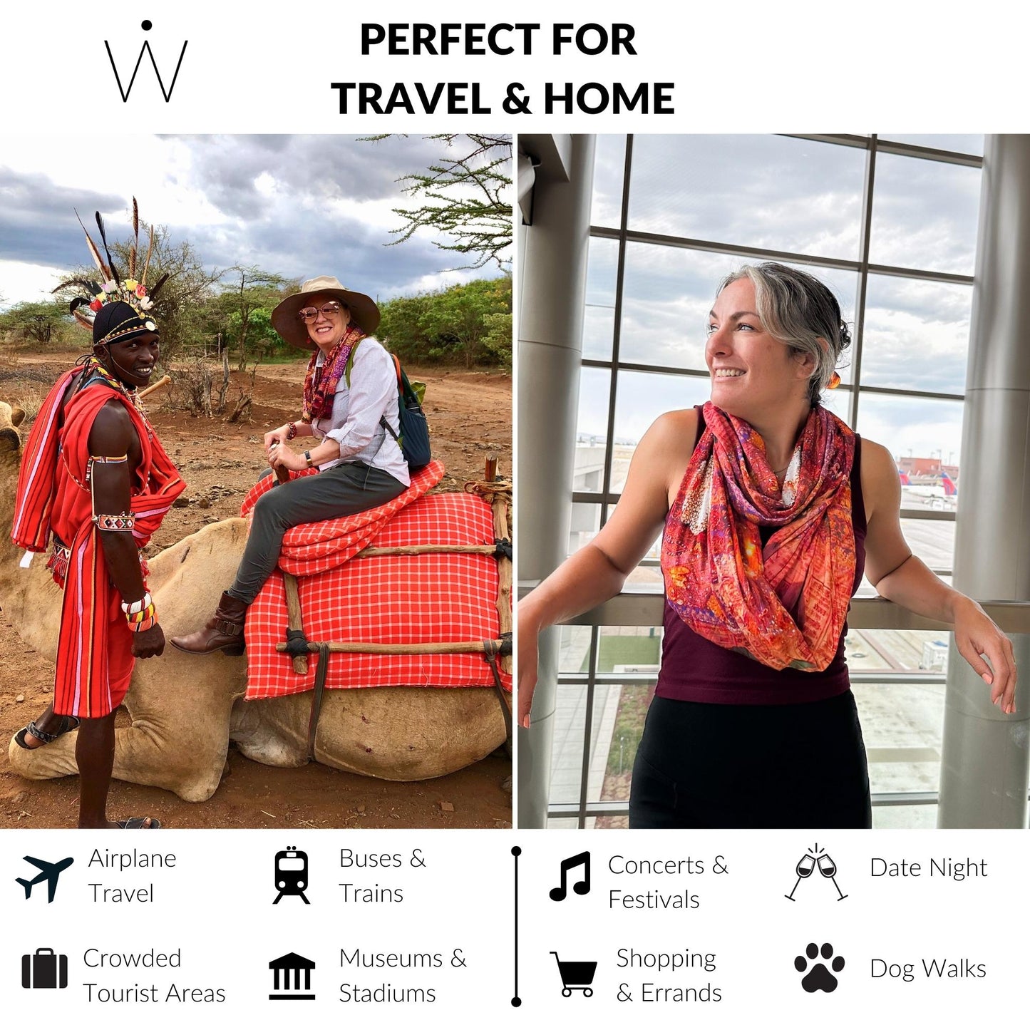 JASMINE & JAIN // Travel Scarf