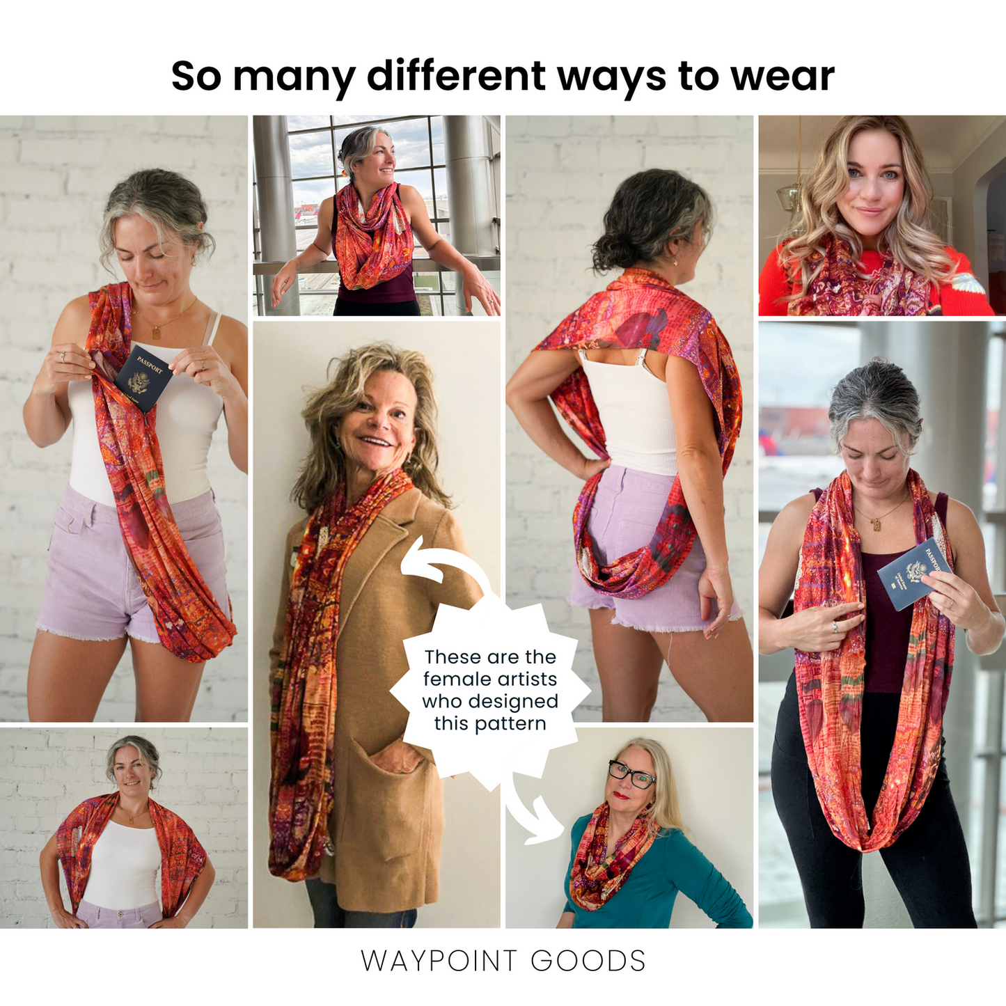 JASMINE & JAIN // Travel Scarf