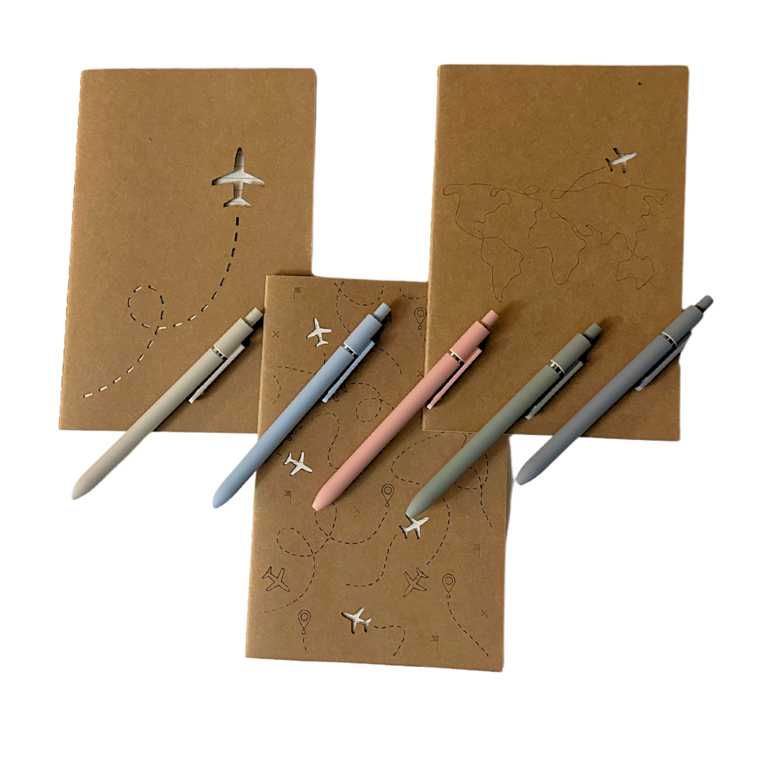 Jetset Journals // Set of 3 Lined Notebooks