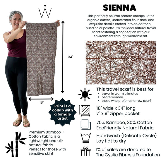Load image into Gallery viewer, SIENNA // Travel Scarf
