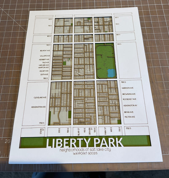 LIBERTY PARK // Neighborhood Map