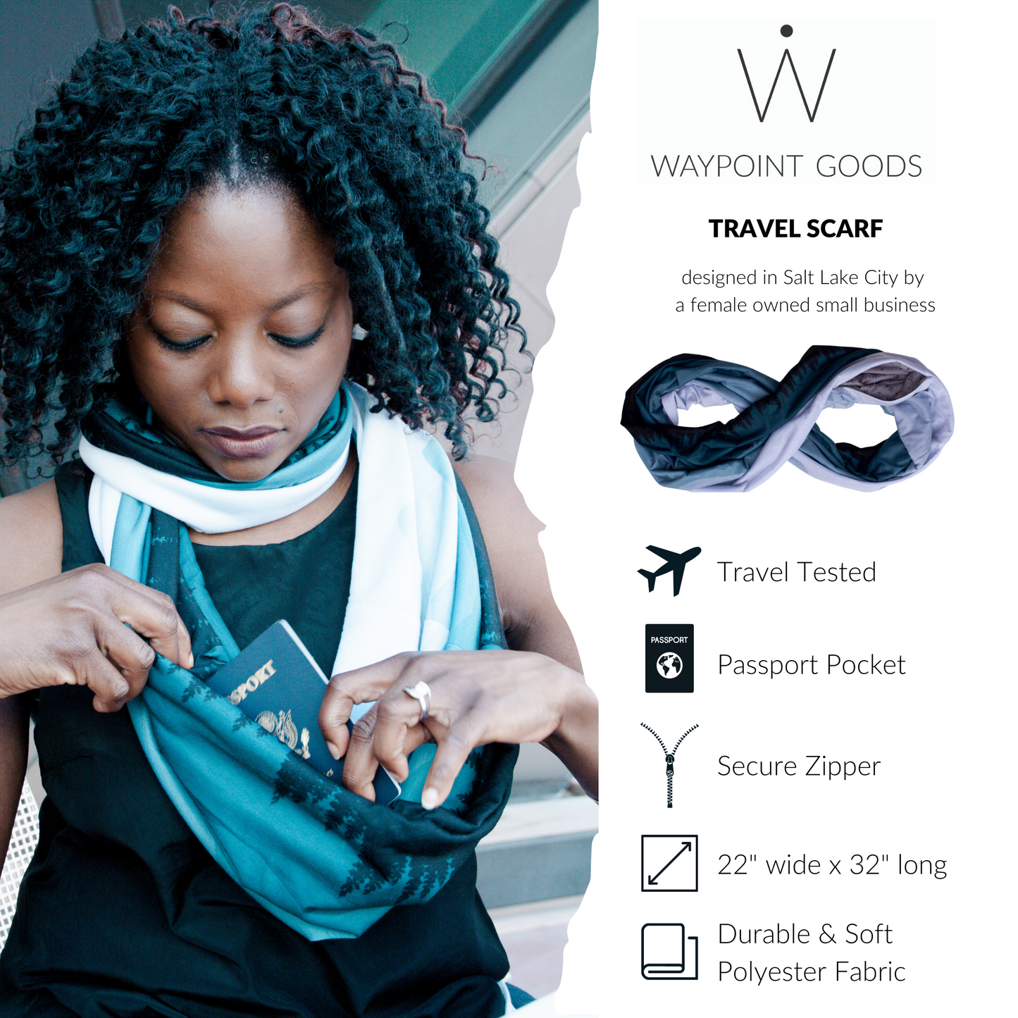 DENVER // Travel Scarf