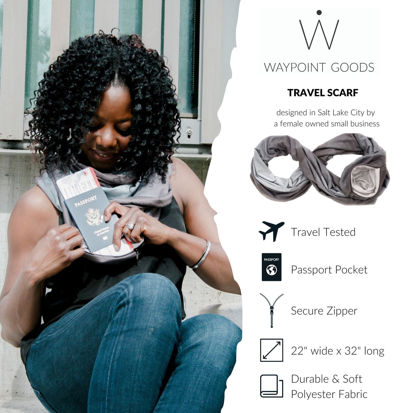 OSLO // Travel Scarf