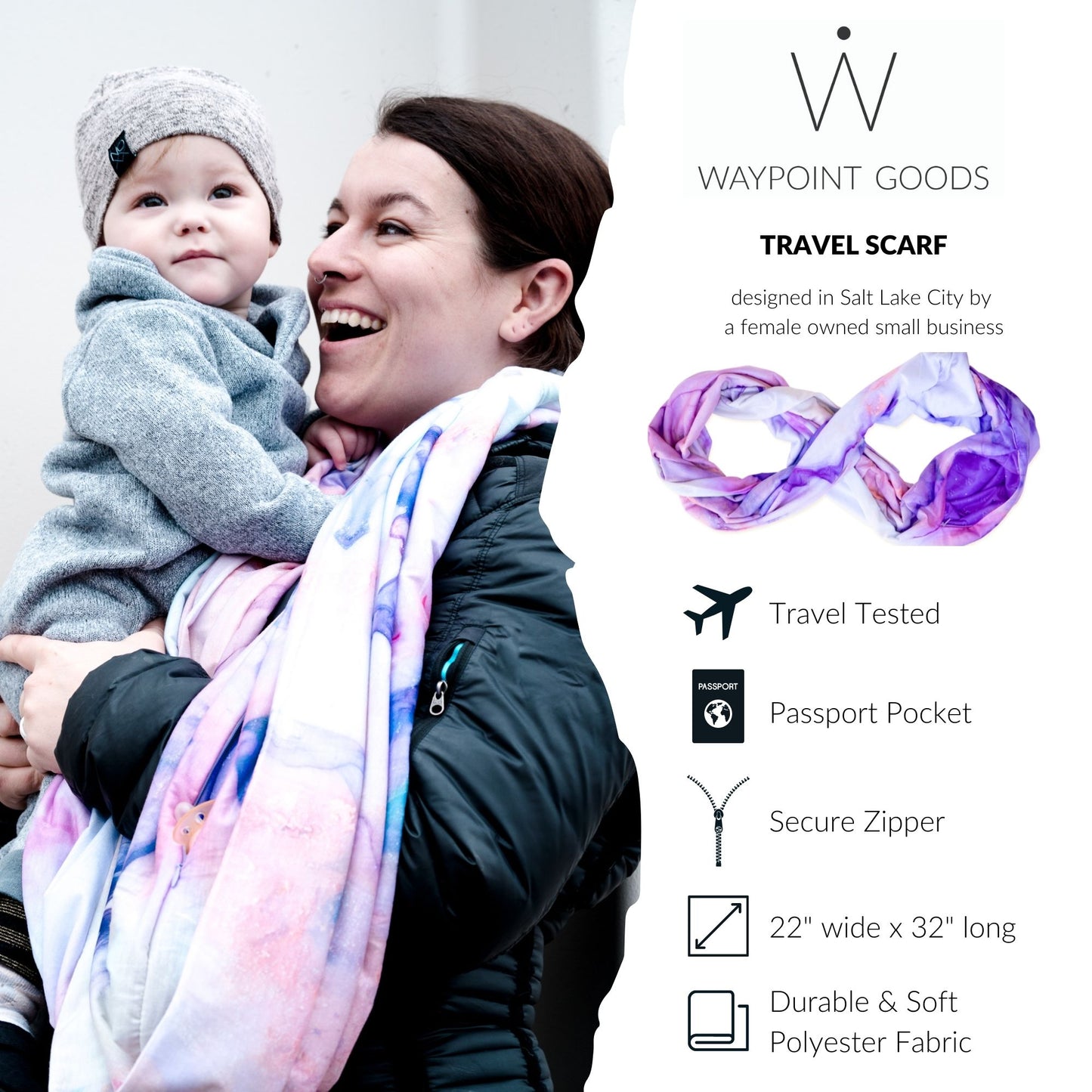 Load image into Gallery viewer, DREAM // Travel Scarf
