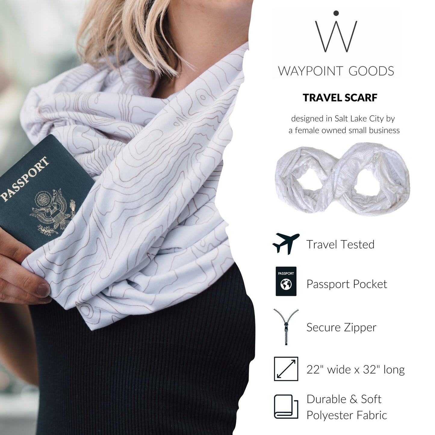 YELLOWSTONE // Travel Scarf