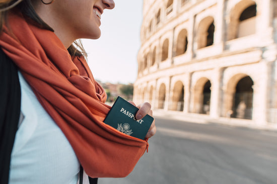 PUMPKIN // Travel Scarf