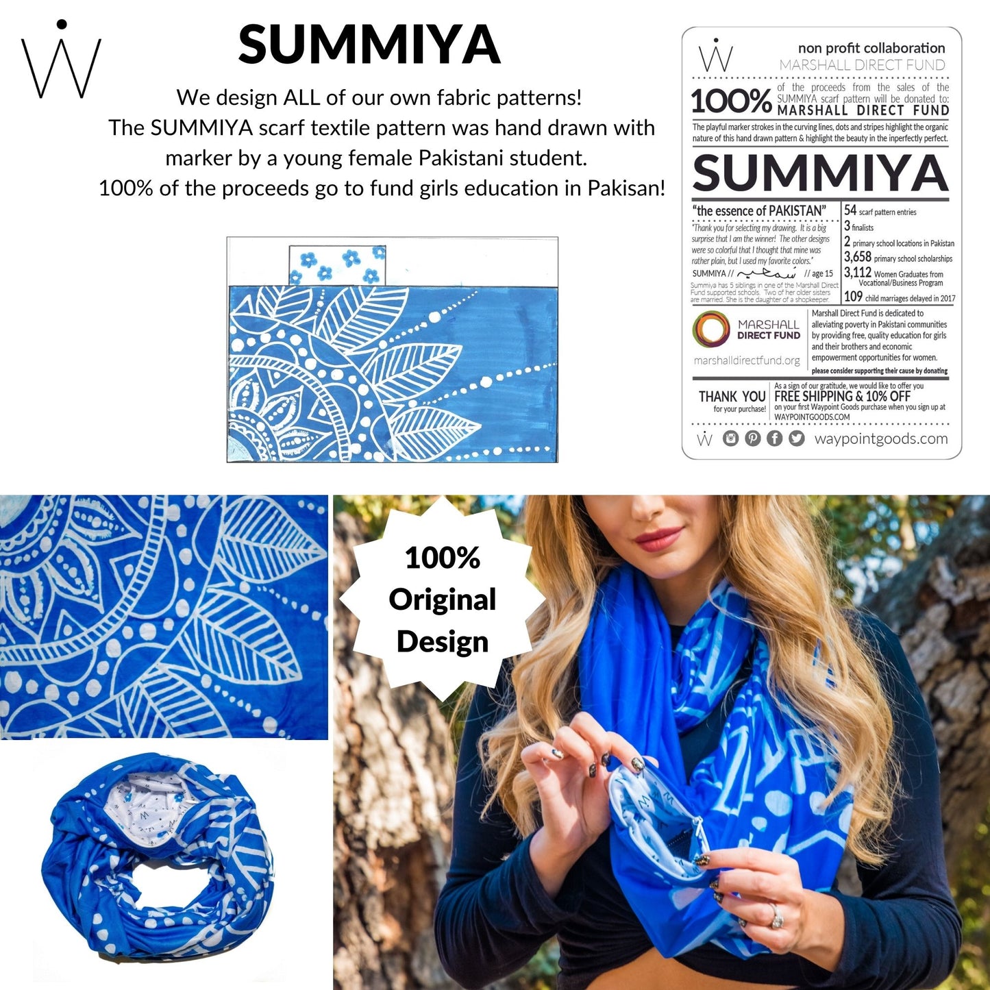 SUMMIYA // Travel Scarf