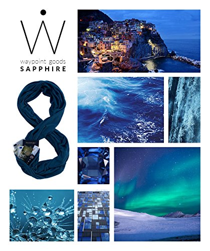 SAPPHIRE // Travel Scarf