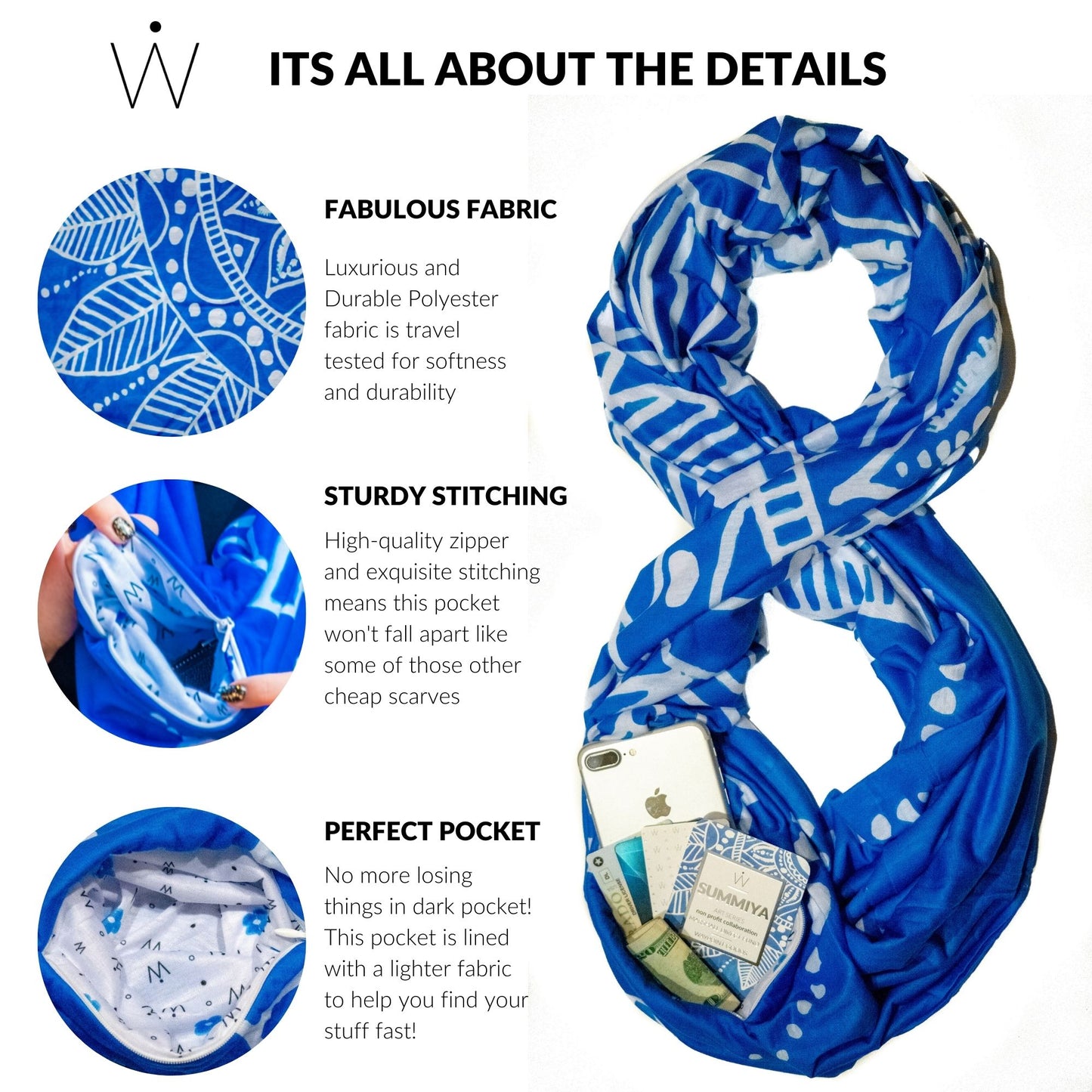 SUMMIYA // Travel Scarf