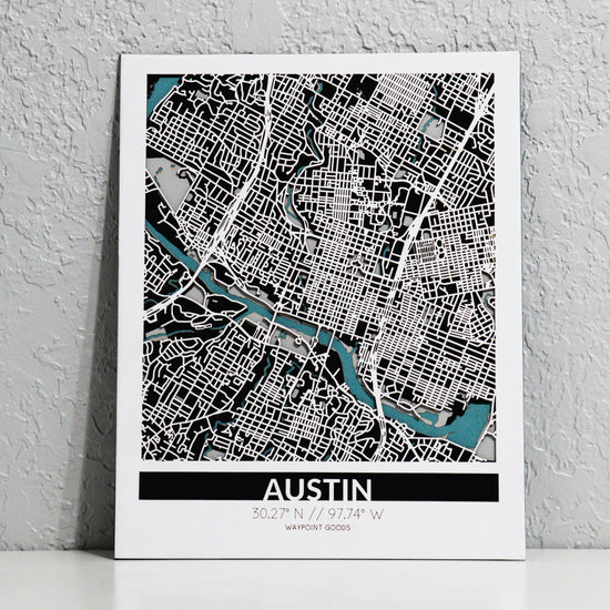 Load image into Gallery viewer, AUSTIN // City Map
