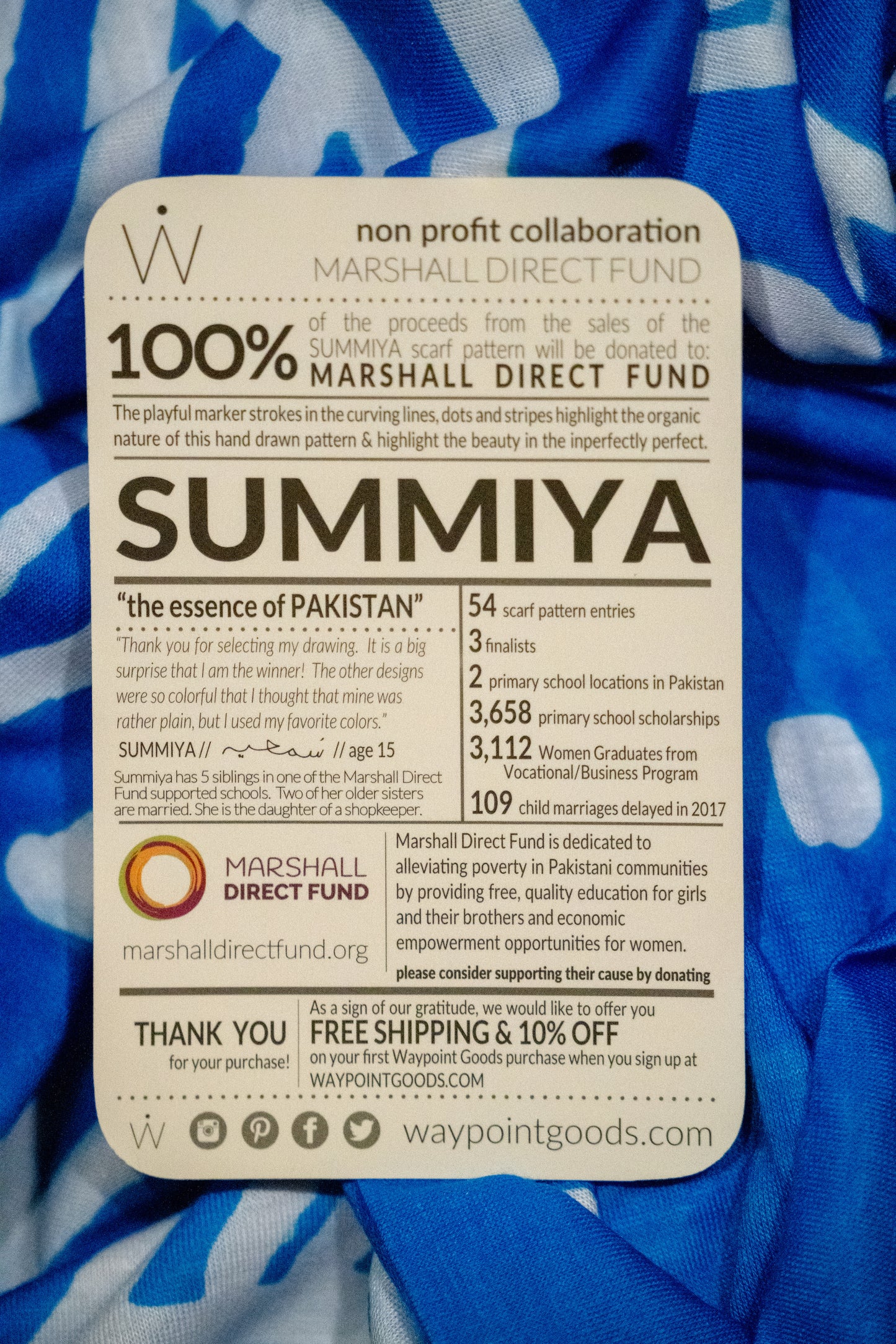 SUMMIYA // Travel Scarf