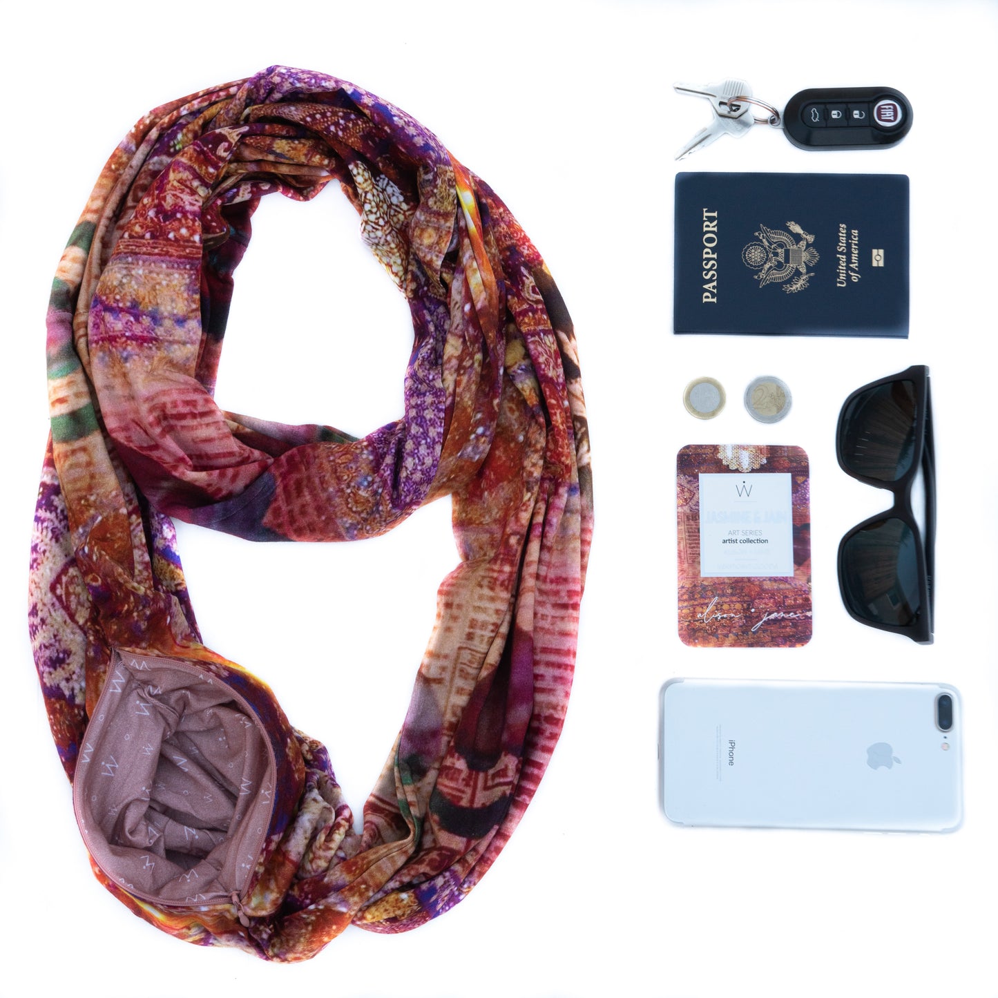 JASMINE & JAIN // Travel Scarf