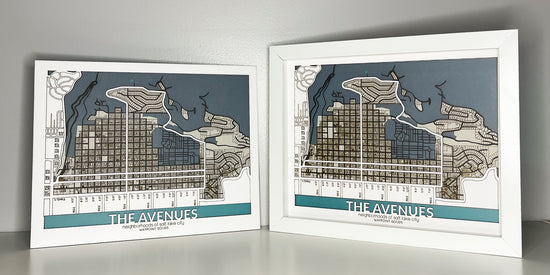 The Avenues // SLC Neighborhood Map