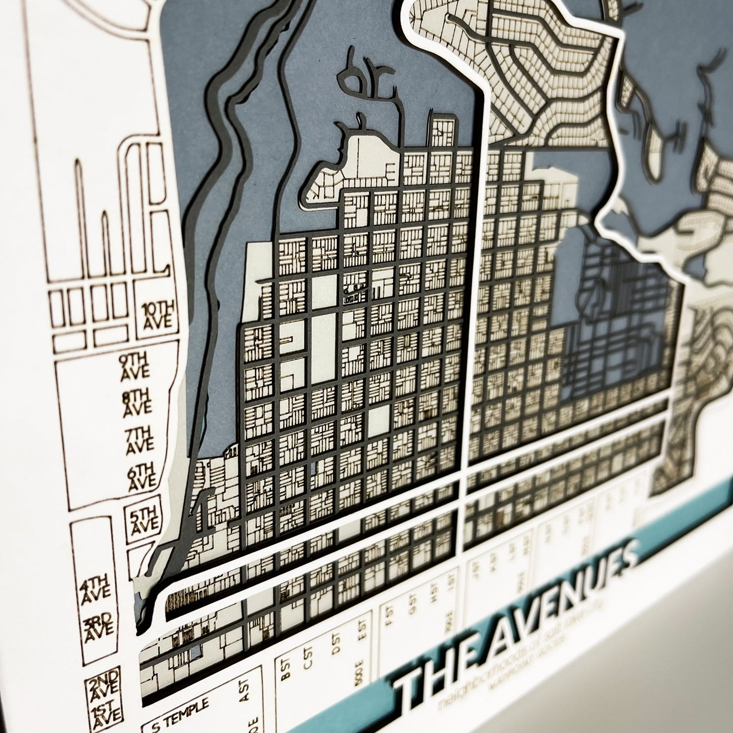 The Avenues // SLC Neighborhood Map