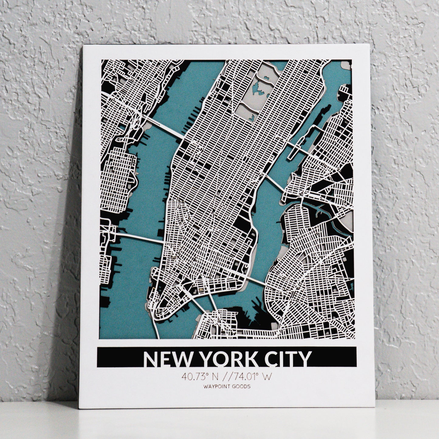 NEW YORK CITY // City Map // Custom