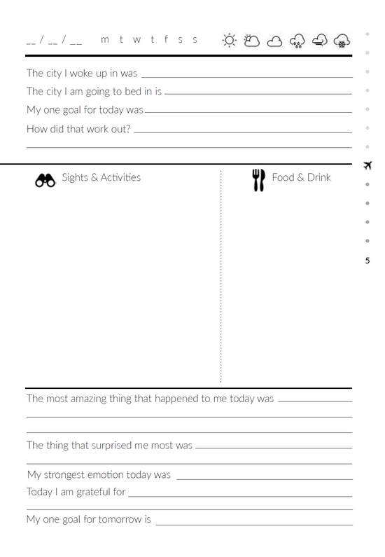 FREE GIFT // Travel Journal