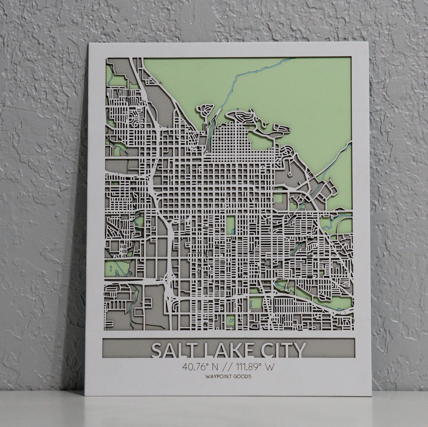 Load image into Gallery viewer, SALT LAKE CITY // City Map
