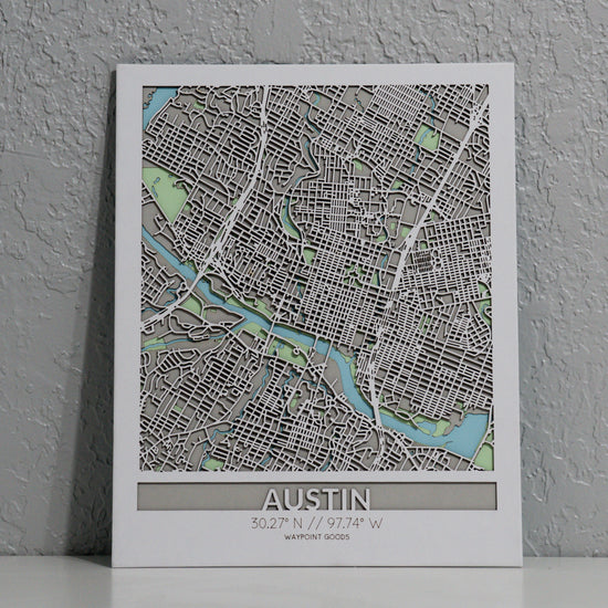 Load image into Gallery viewer, AUSTIN // City Map
