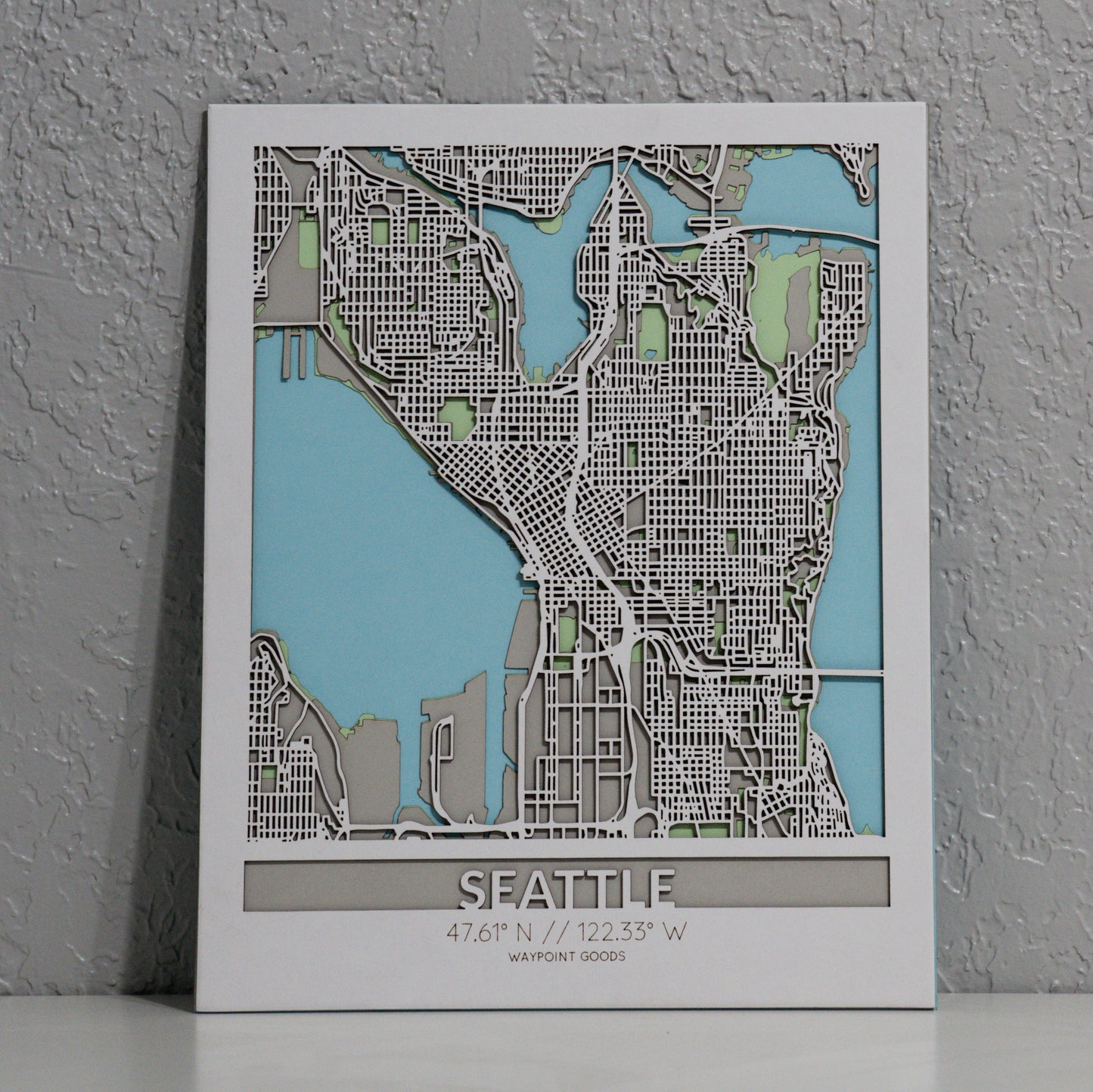 Load image into Gallery viewer, SEATTLE // City Map
