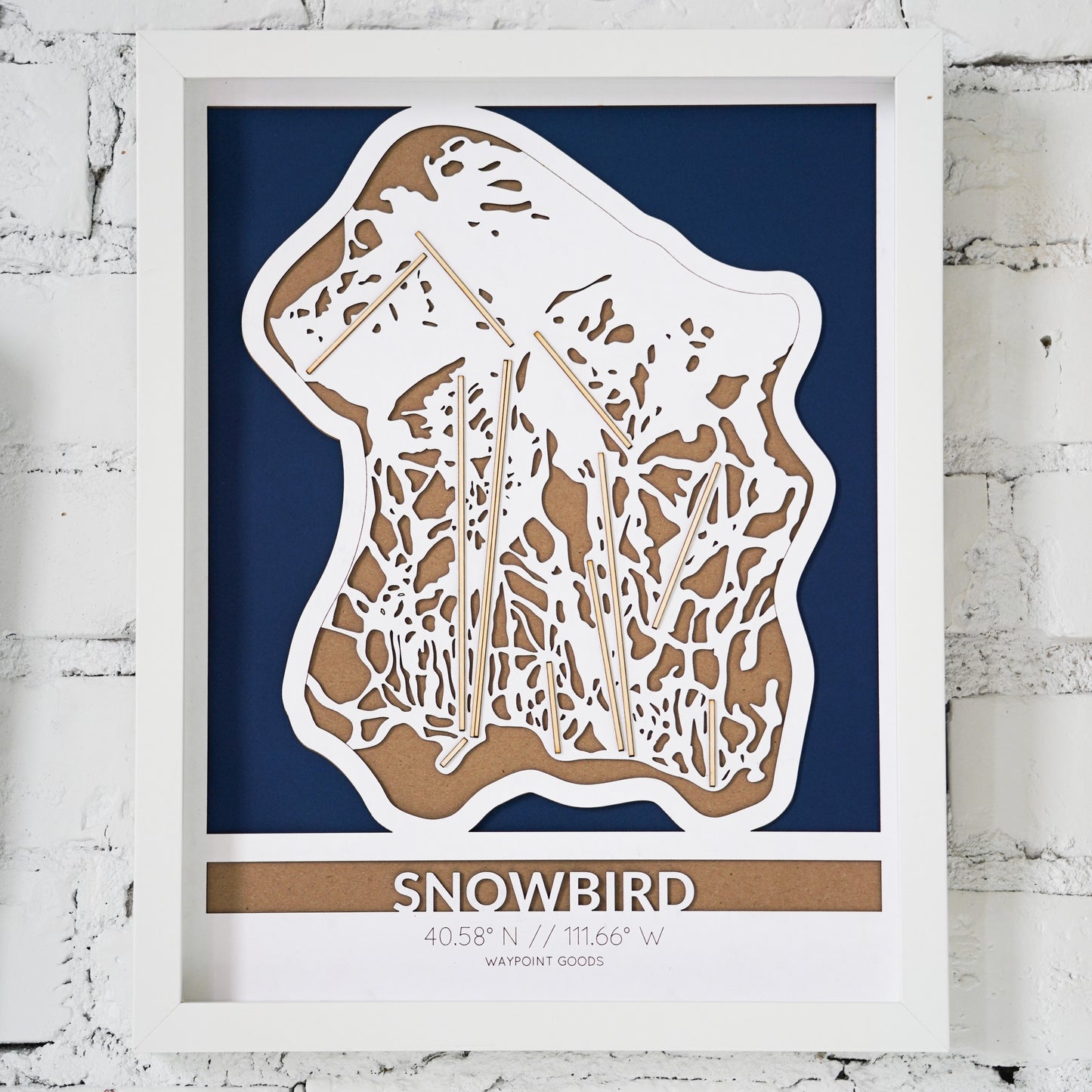 Load image into Gallery viewer, SNOWBIRD // Ski Area Map
