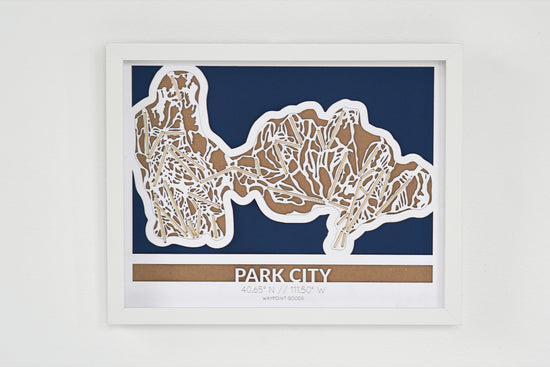 PARK CITY // Ski Area Map