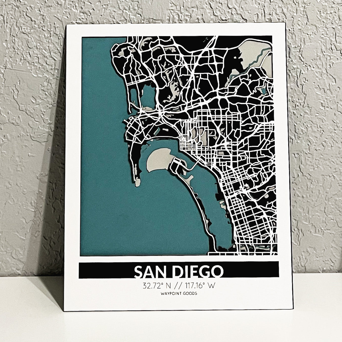 SAN DIEGO // City Map // Custom